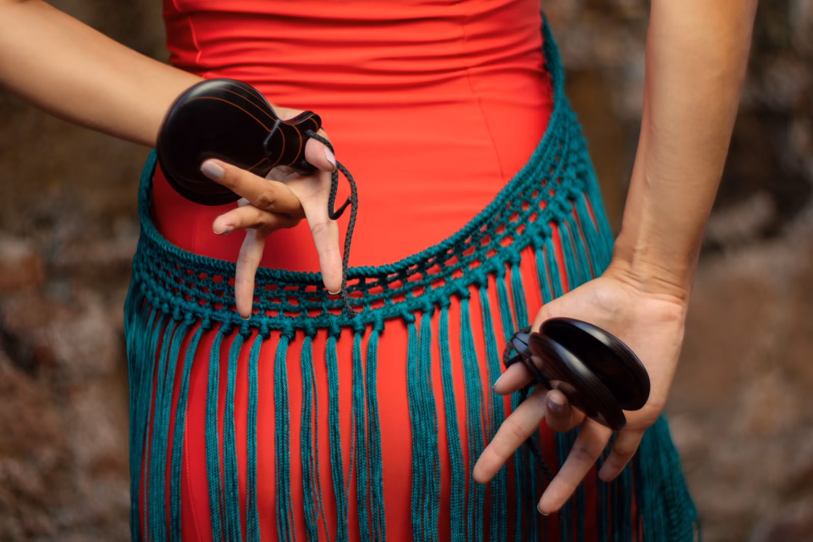 Ambiente de una feria andaluza