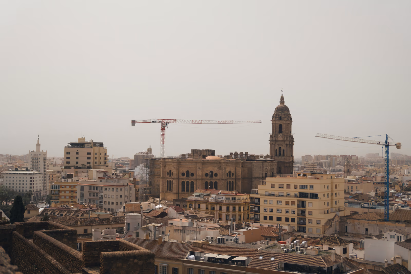 La ciudad de Málaga