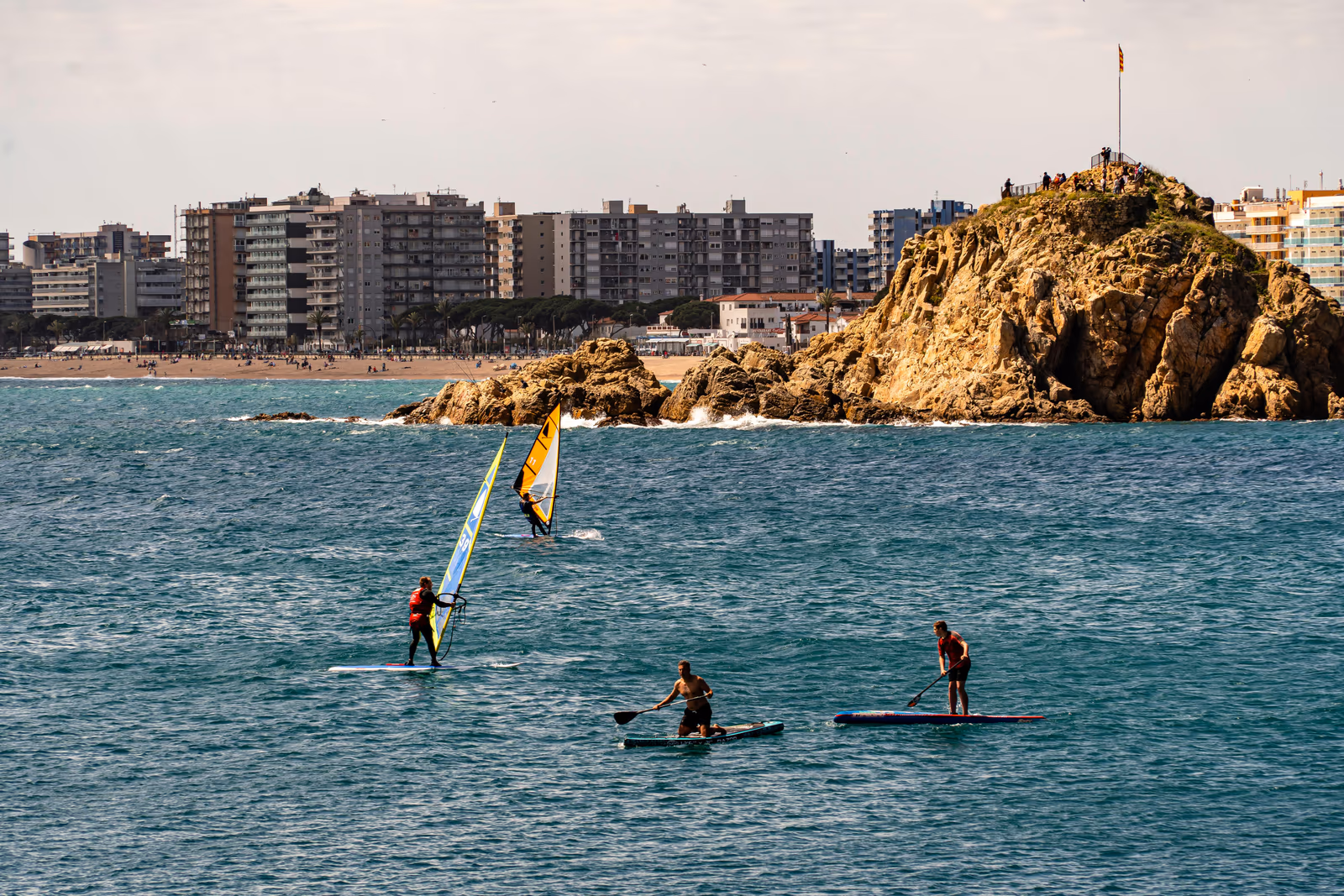 Deportes acuáticos en la Costa del Sol